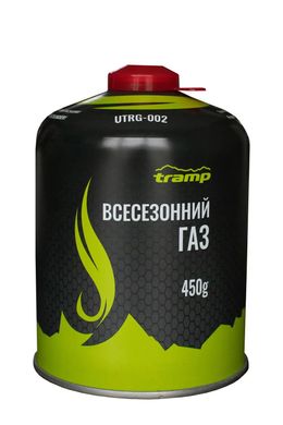 Картридж газовый Tramp різьбовий 450гр UTRG-002