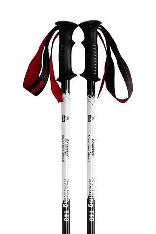 Трекінгові палиці Tramp Trekking 140 Alu 6061 білі (пара) UTRR-003