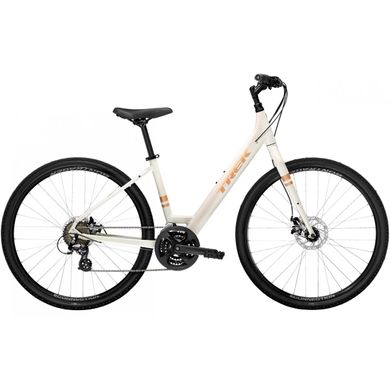 Велосипед Trek-2021 VERVE 1 DISC LOW STEP L WT білий