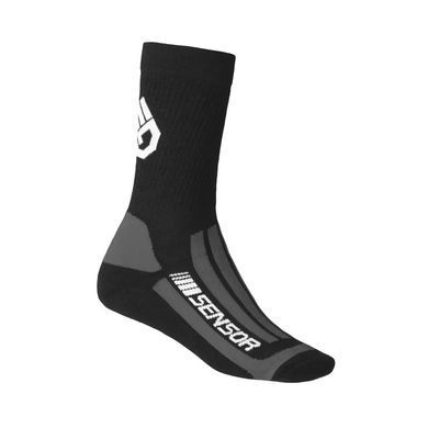 Носки Sensor Treking Merino black-grey 1065674, SU41TM-black-grey
