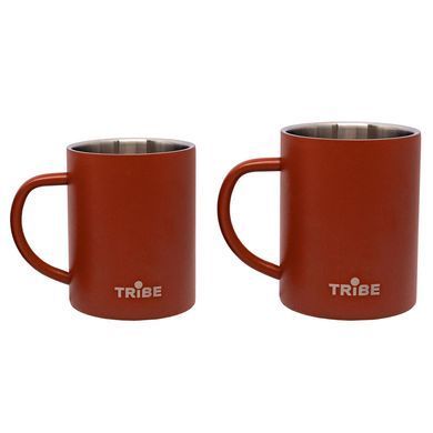 Термочашка Tribe Сamp Mug 375 мл T-FA-0044, terracota