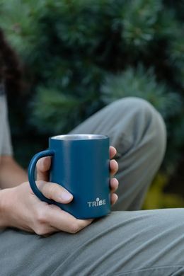 Термочашка Tribe Сamp Mug 375 мл T-FA-0044, ocean