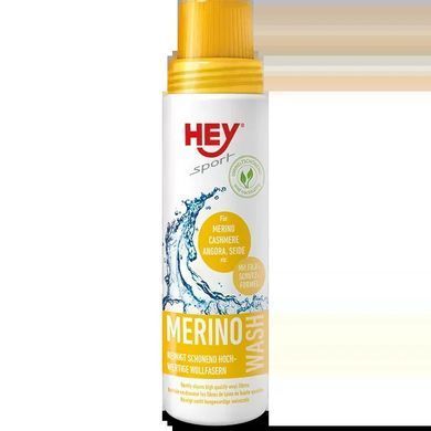 Засіб для прання HEY-Sport&reg; MERINO WASH вовняних волокон (шерсть мериноса, кашемір, ангора, мохер та ін.) та шовкових.