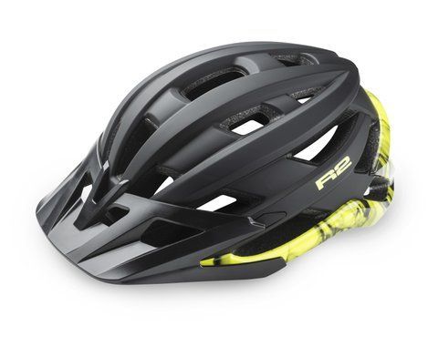 Шлем для электровелосипедов R2 PRO-TEC  черний матовий  L: 58-61 см и M: 55-58 см