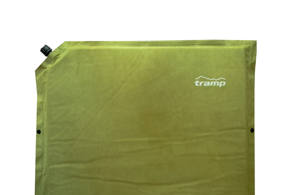 Килимок самонадувний Tramp комфорт з можливістю зістібання olive 190x60x3 UTRI-015