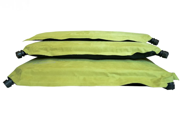 Килимок самонадувний Tramp комфорт з можливістю зістібання olive 190x60x3 UTRI-015