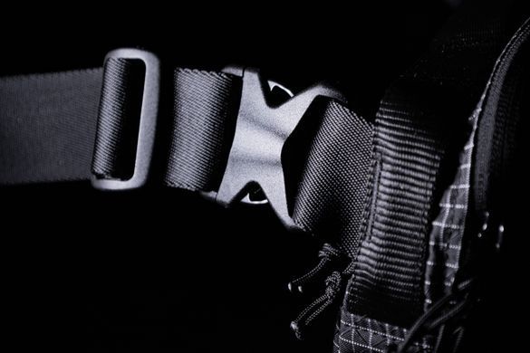 TE Сумка плечевая поясная ALPHA black UHMWPE