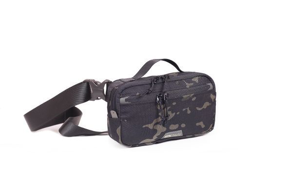 TE Сумка плечевая поясная ALPHA Multicam Black Cordura