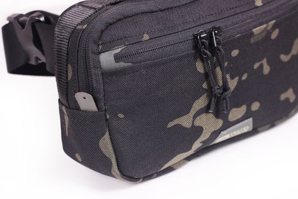 TE Сумка плечевая поясная ALPHA Multicam Black Cordura