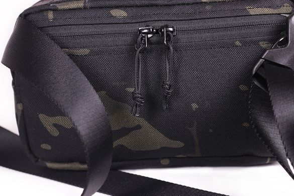TE Сумка плечевая поясная ALPHA Multicam Black Cordura