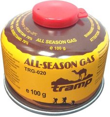 Баллон газовый Tramp (резьбовой) 100 граммTRG-020
