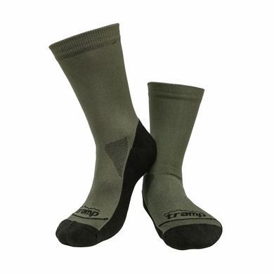 Шкарпетки демісезонні Tramp UTRUS-001-black-olive, 38/40