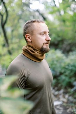 Пов'язка флісова Tribe Neck Warmer з затяжкою T-KF-0020 OS, coyote
