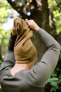Повязка флисовая Tribe Neck Warmer T-KF-0024-olive, L-XL