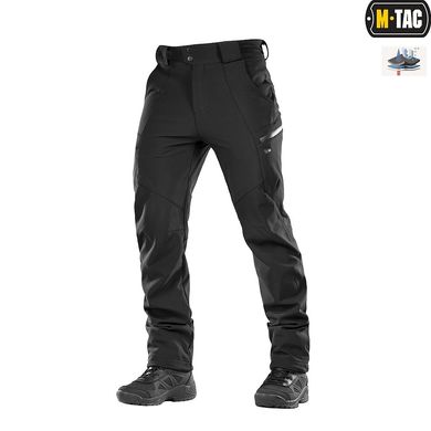 Купить M-TAC БРЮКИ SOFT SHELL WINTER BLACK XXL