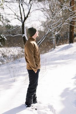 Кофта флісова Tribe Fleece Jacket Half Zip T-KJ-0012-sand