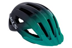 Шлем KLS Daze 022 чорно\зеленый L/XL (58-61 см)