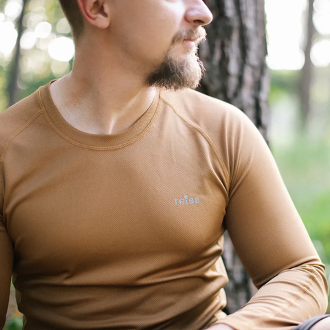 ТермоФутболка Tribe Coolpass LS T-KI-0007-coyote