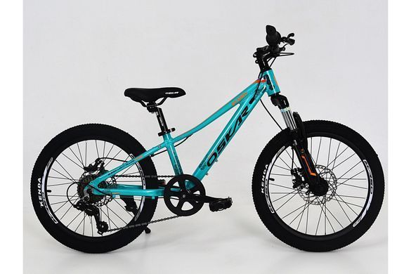 Купить детский Велосипед Oskar 20" Starry бирюзовый 2025