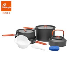 Набор посуды Fire-Maple Feast 4 Orange набор посуды для 4-5 чел.