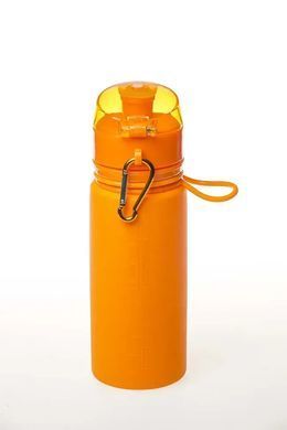 Пляшка силіконова Tramp 500 мл orange