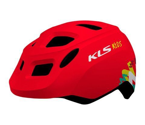 Шлем KLS Zigzag детский  022 красный XS (45-49cм)